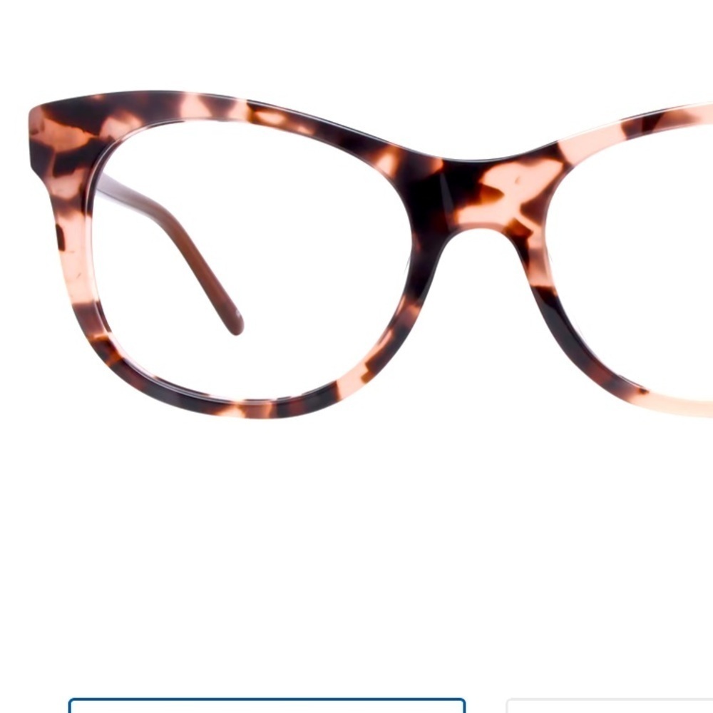 Hipstreet T Women’s W1015 Glasses Frames RXable. 53-18-140 Pink Tortoise NWT